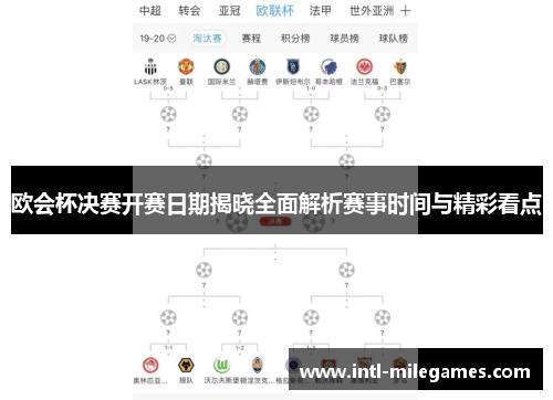 欧会杯决赛开赛日期揭晓全面解析赛事时间与精彩看点